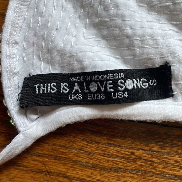 This Is A Love Song Sun Shining Halter Top - Picture 5 of 7